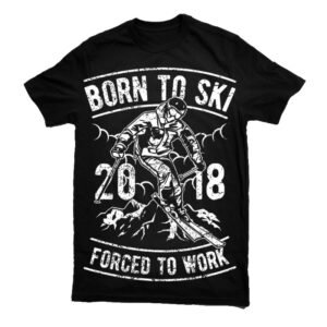 Born To Ski Tshirt