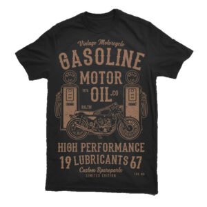 Gasoline Motor Oil Tshirt