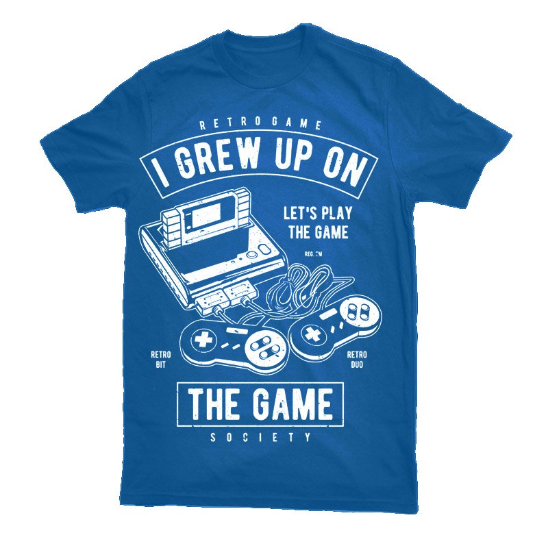 Grew Up On The Game Tshirt