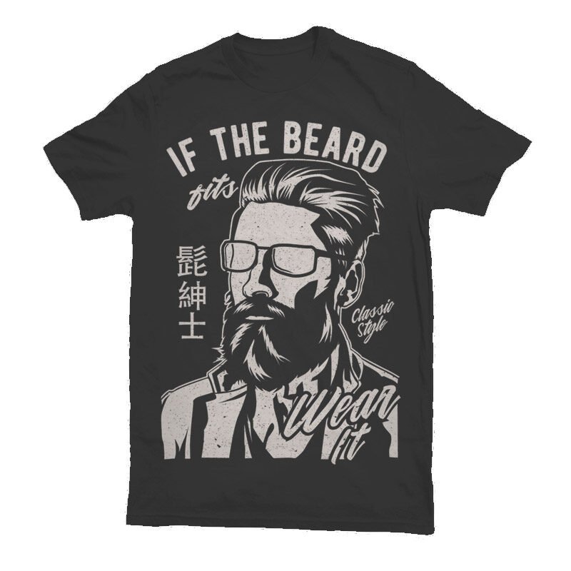 If The Beard Fits Wear It Tshirt