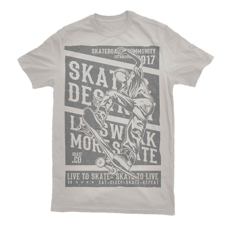 Live To Skate Tshirt