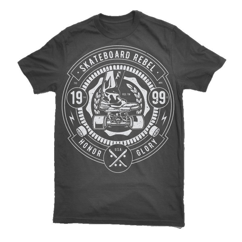 Skateboard Rebel Tshirt