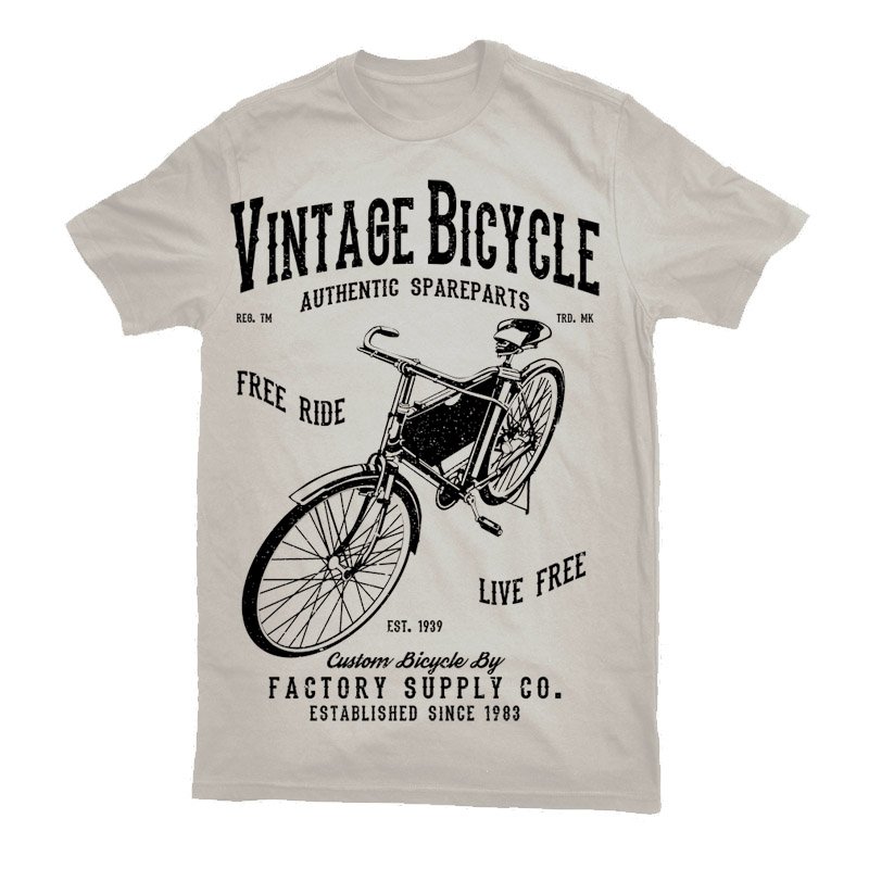 Vintage Bicycle Tshirt